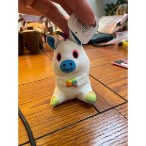 Rainbow Unicorn Plush Belly Buddies cute colorful collectible mini 3 inches high